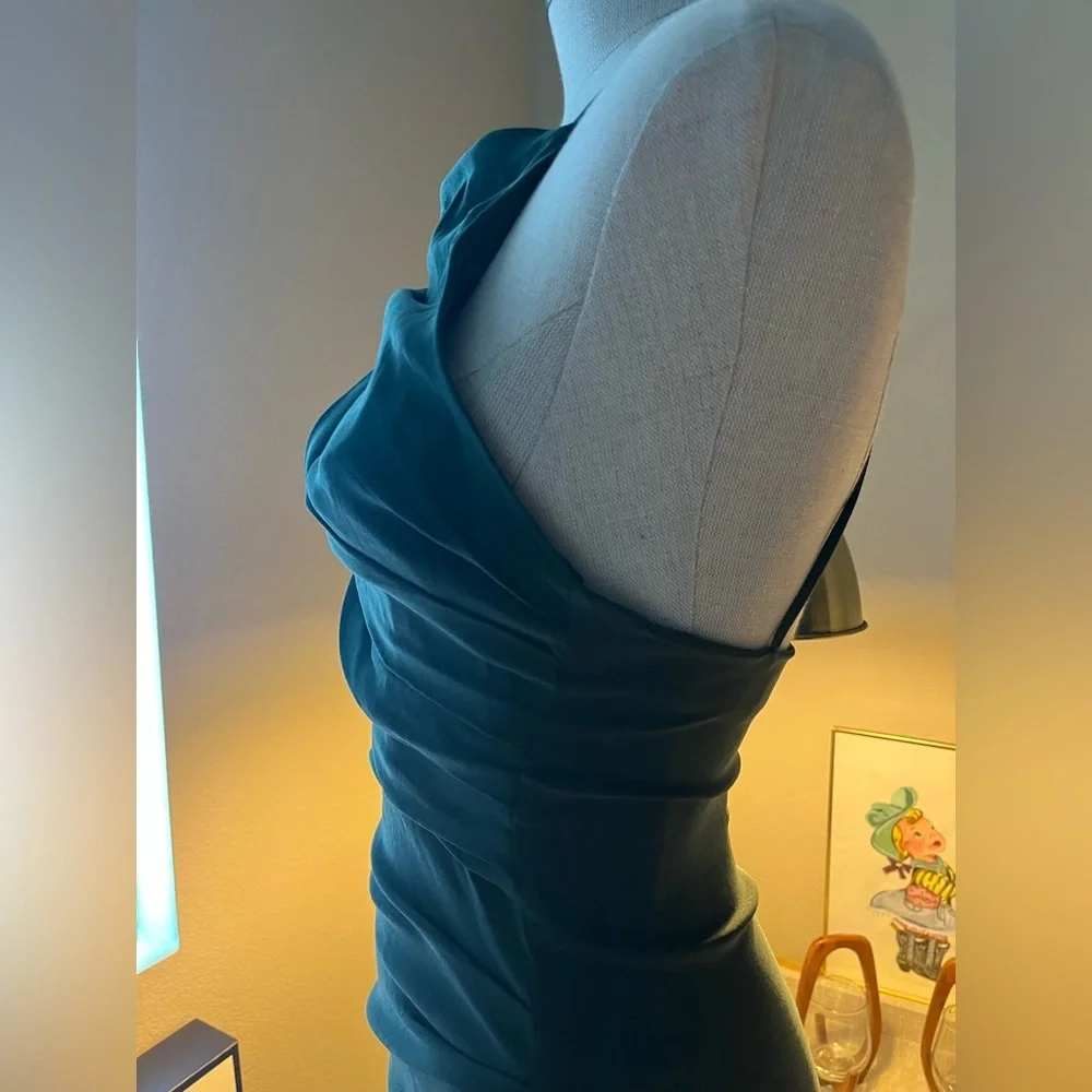 ZARA mini dress size small ! Green color - Picture 6 of 7